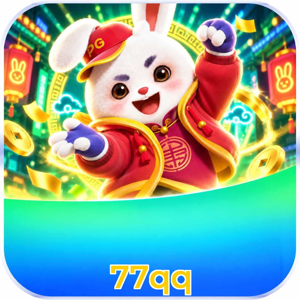 App 77qq na tela inicial do iPhone via PWA Safari