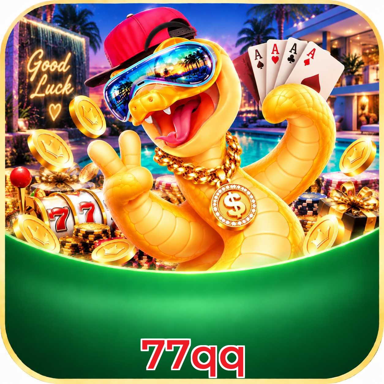 App 77qq com catálogo premium, PIX e suporte 24/7